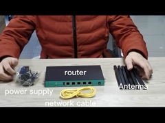 جهاز توجيه لاسلكي بسرعة 1800 ميجا بت في الثانية ثنائي النطاق واي فاي 6 5 جرام يدعم RM500Q-GL RM502Q-GL 5G lte sim card router