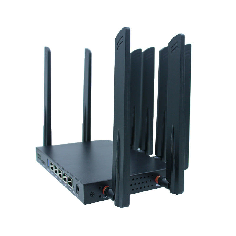 Dual Band WS1218 5g Industrial Wifi Router Black Metal Shell 1200Mbps